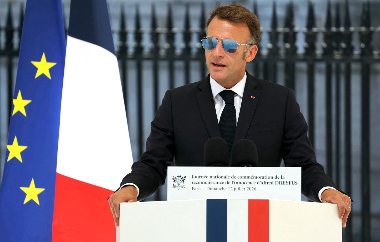 Ante el “regreso del odioso antisemitismo”, Emmanuel Macron pide vigilancia “en todo momento” Ante el “regreso del odioso antisemitismo”, Emmanuel Macron pide vigilancia “en todo momento”